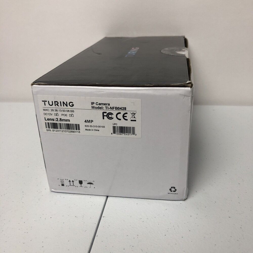 Turing IP Camera 4 MP Bullet Camera - Picture 4 of 4